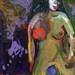 Miss Quite Beautyful Woman - Acrylics Paintings - By Danny Hennesy, Figurative Painting Artist
