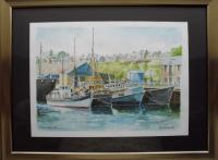 Four Oldies - Watercolour Paintings - By Ray Brooks, Realistic Painting Artist